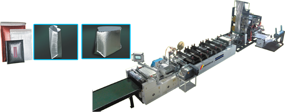 Pufakli plyonkadan paket ishlab chiqarish uchun avtomatik uskuna US-XYLTD-800