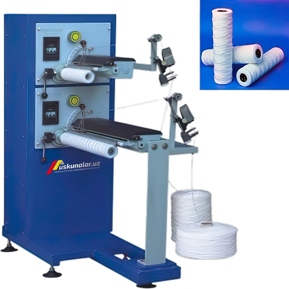Liniyalarga ipak tolali suv filtrlari ishlab chiqarish uskunasi 60-320 m/min