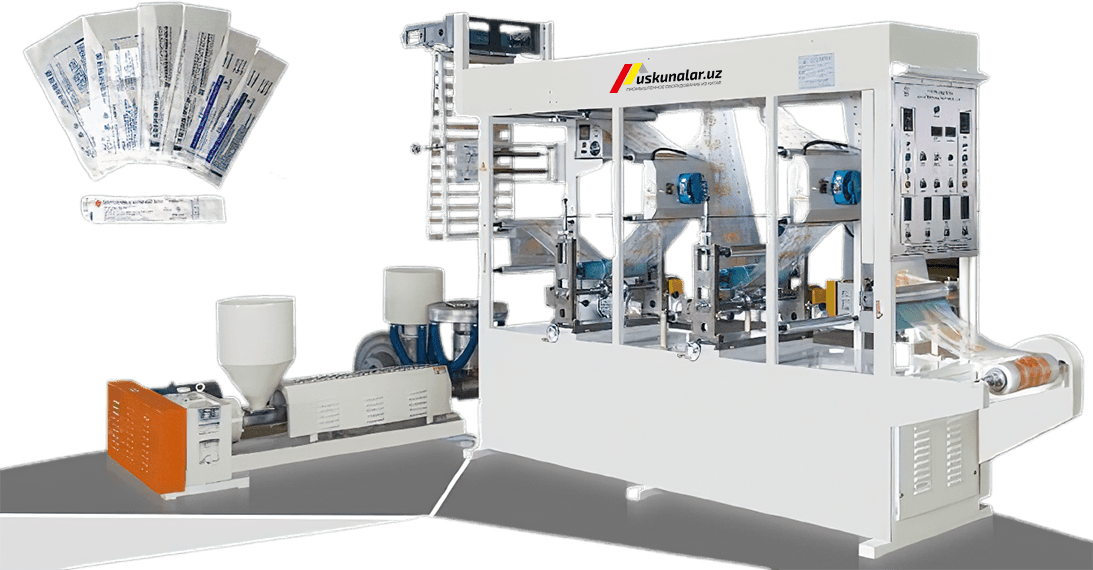 Rulonli plonka ishlab chiqarish va unda pechat qilish uskunasi US-JSY-350