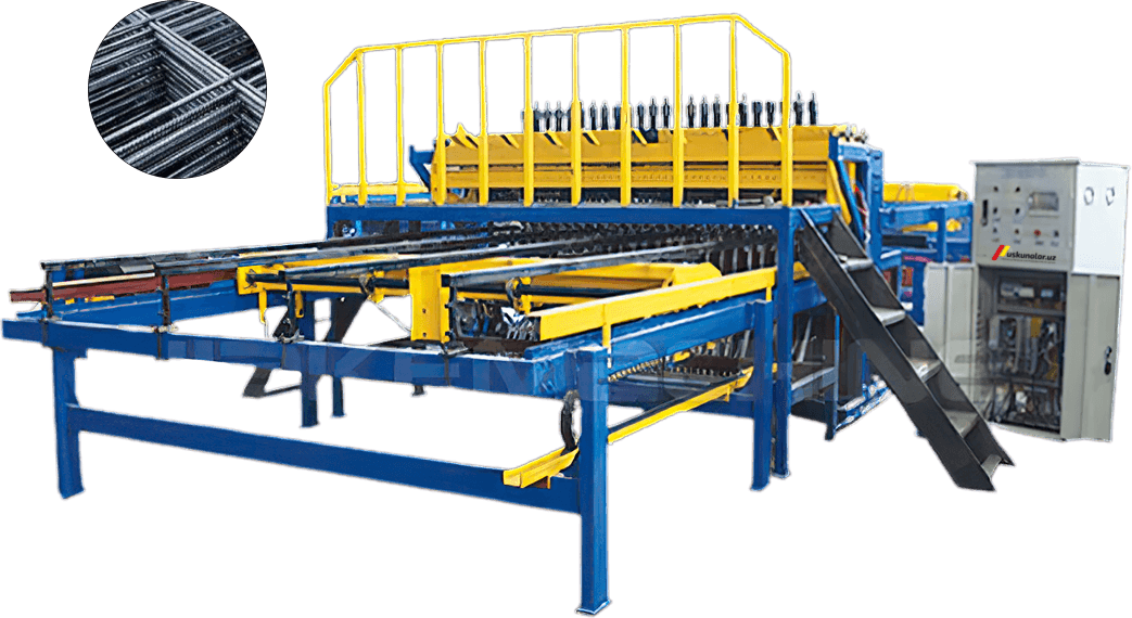 Qurilishda ishlatiluvchi setka ishlab chiqarish uskunasi US-DP-FP-2500A