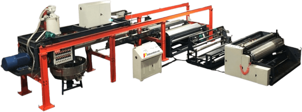 Laminatsiya qilish uskunasi (to'qilmagan, to'qilgan, qog'oz va bosh) US-ZD-FMF105-1000