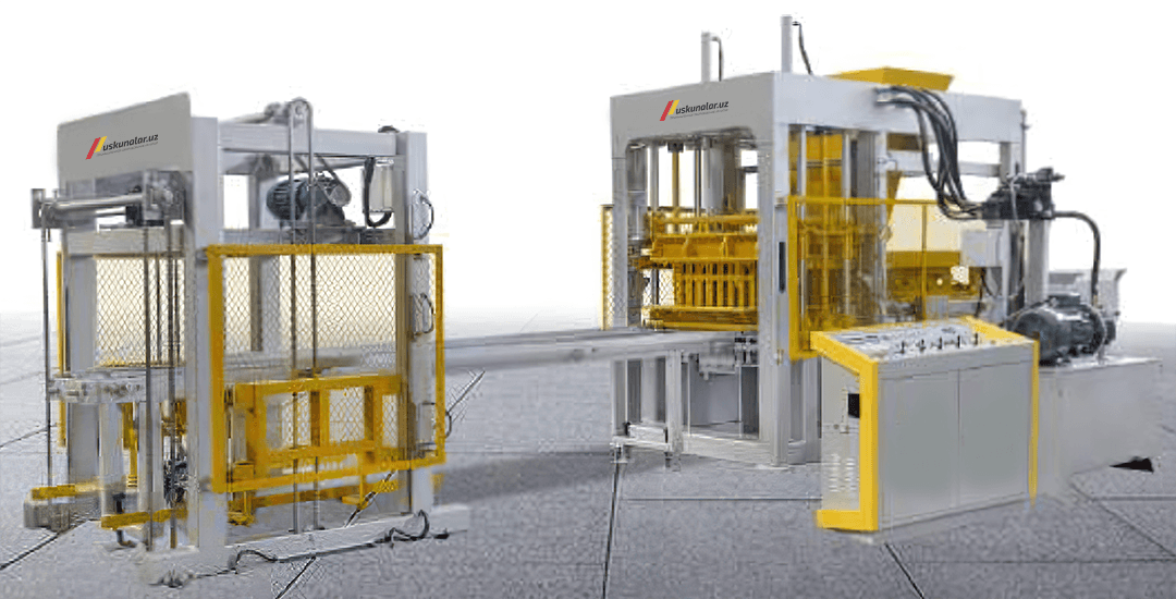 Avtomatik blok g'isht va bruschatka ishlab chiqarish liniyasi- US-QTY6-15