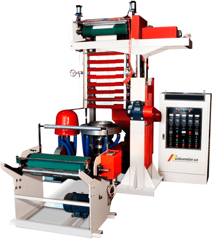 Polietilen rulonli plyonka ishlab chiqaruvchi ekstruder US-SJ-B45-700