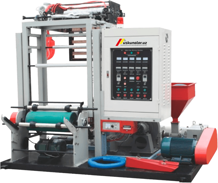 Polietilen rulonli plyonka ishlab chiqaruvchi mini ekstruder US-SJ-C45