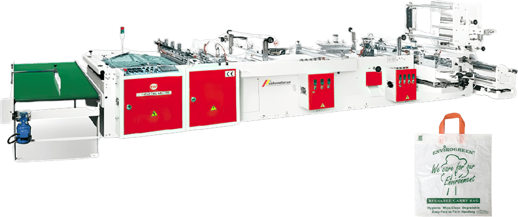 Turli tutqichli paketlar ishlab chiqarish uskunasi US-SW-800ZD