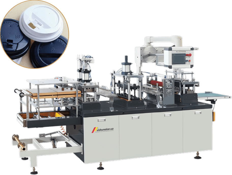 Stakan qopqog'i ishlab chiqarish uskunasi US-MB-450