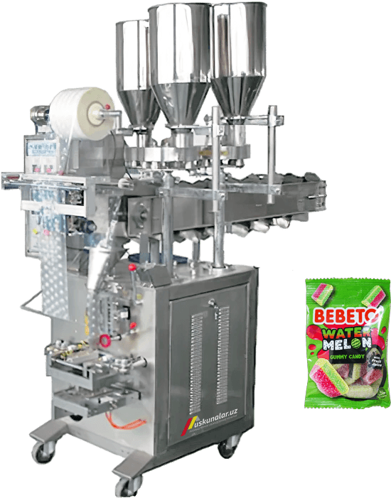 qadoqlash, vertikal qadoqlash, semechka qadoqlash, semechka paketlash, qadoqlash uskunalari, semechka qadoqlash uskunasi, pista qadoqlash uskunasi, pista qadoqlash, soda qadoqlash, granula qadoqlash, kukun qadoqlash