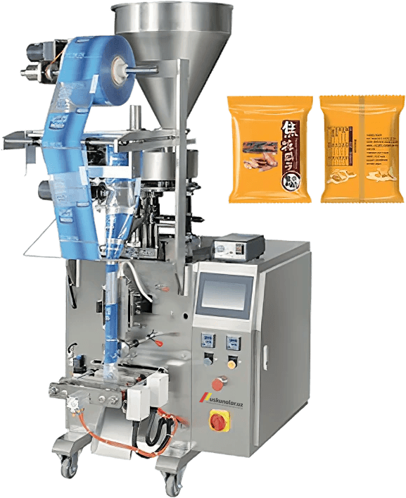 qadoqlash, vertikal qadoqlash, semechka qadoqlash, semechka paketlash, qadoqlash uskunalari, semechka qadoqlash uskunasi, pista qadoqlash uskunasi, pista qadoqlash, soda qadoqlash, granula qadoqlash, kukun qadoqlash